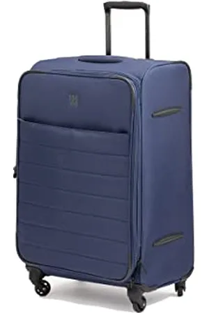 Biba Reisekoffer mit Rollen Unisex aus Polyester, Mittel Koffer mit Trolley Travel Lila G LG24, Griffwagen, Reißverschluss, Polyester, Farbe