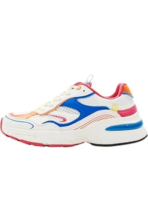 Desigual Damen Shoes_Moon_Blanca Sneaker, Blue, 41 EU