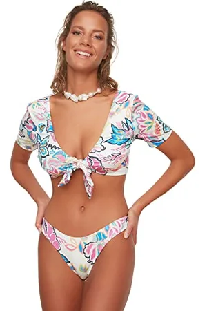 Trendyol Damen Women Waist Normal Trotter Bikini Bottom Baby Badebekleidung, , 42