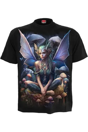 Spiral Magical Frauen T-Shirt L 100% Baumwolle Gothic, Rockwear