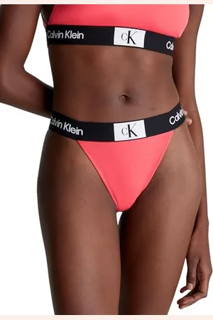 Calvin Klein Cheeky High Rise Bikini Bikini-Bademode Damen, , XS