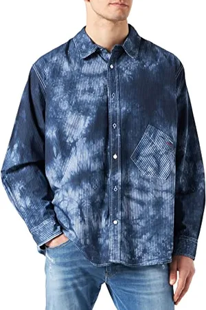 Desigual Mens CAM_ANSEL Trägershirt/Cami Shirt, Blue, S