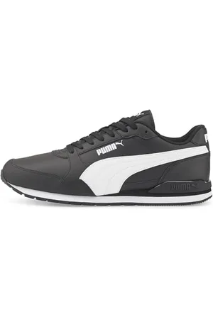 PUMA St Runner V3 L Sneaker, Black White, 37 EU