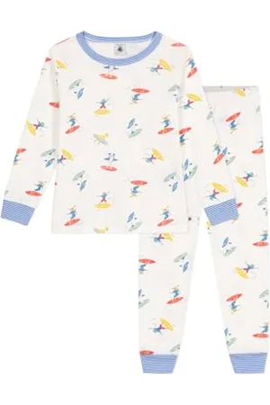 Petit Bateau Jungen A0D5L Schlafstrampler, , 10 Jahre