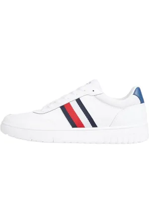 Tommy Hilfiger TH BASKET CORE LITE Mittelhoher Schnitt (Schuhe) Herren, (White), 40 EU