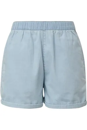 QS by s.Oliver Damen 2146784 Jeans Short, Relaxed Fit, , 36