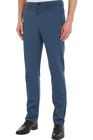 Tommy Hilfiger Herren Hose Chino Printed Structure Stretch, , 34W / 32L