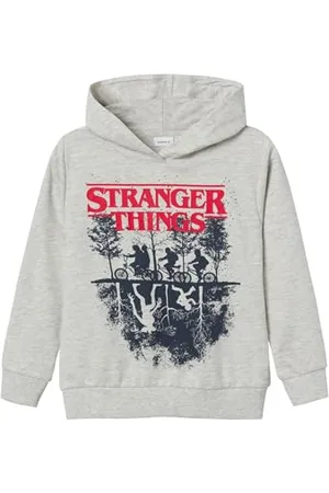 NAME IT Nkmfinny Strangerthings Sweat Wh Unb Bfu
