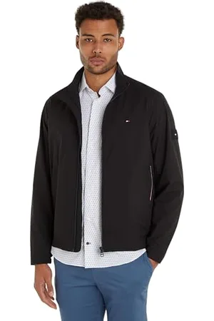 Tommy Hilfiger Herren Blouson Übergangsjacke, Schwarz (Black), XS