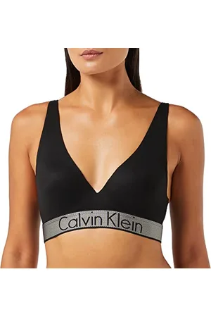 Calvin Klein Damen Plunge Push-up BH, , 75B (Herstellergröße: 0B34)