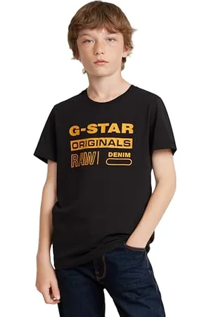 G-Star RAW Jungen SS10037 t-Shirt ss T-Shirt, , 10 Jahre