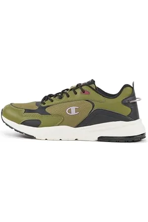 Champion Herren Ramp Up Ripstop Low Sneakers, Grün (GS521), 44.5 EU