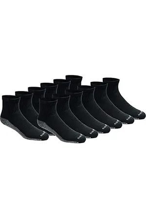 Dickies Herren Dri-Tech Moisture Control Quarter Socken Multipack - Schwarz