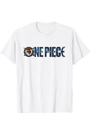 Onepiece T-Shirt mit Logo - , Kurzarm, Unisex, Klein, Casual, Anime Fans, Jugendliche, Erwachsene
