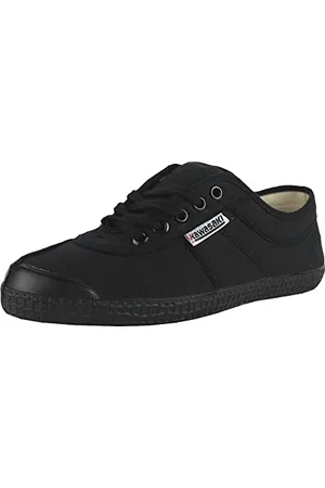 Kawasaki Basic 23 Kids Canvas Shoe Sneaker, 60, Schwarz, 35 EU