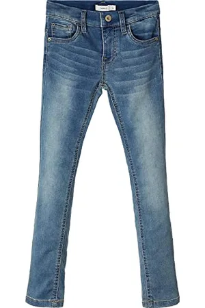 NAME IT Mädchen Nkmtheo Xslim Swe Jeans 3113-th Noos Hose, , 110 EU