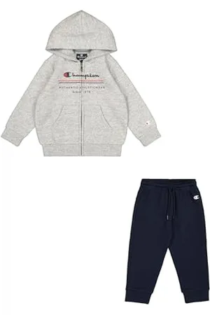 Champion Jungen Legacy Graphic Shop Td (306846) -Ultra-Light Soft Compact Powerblend Fleece Hooded Anzug, , 9 Months