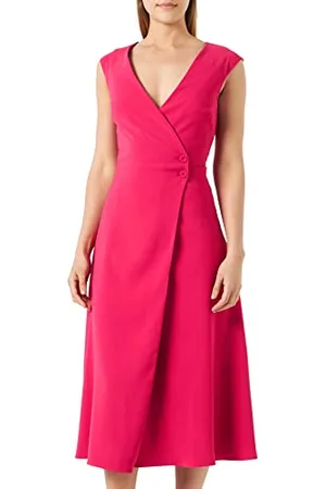 Pinko Damen Anonyme Krepp-Stretch Lässiges Kleid, , 32