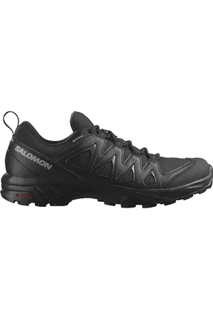 Salomon X Braze Gore-Tex Wasserdichte Herren Outdoorschuhe, Outdoor-bereit, Sportliches Design, Vielseitiger Einsatz, Black, 39 1/3