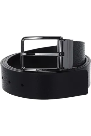 Calvin Klein ADJ/REV WARMTH PB 40MM Gürtel Herren, Schwarz (Ck Black/Dk Brown), 105