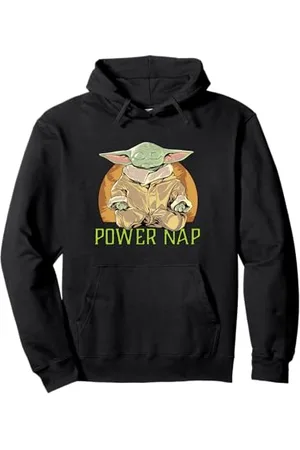 STAR WARS The Mandalorian The Child Grogu Power Nap Pullover Hoodie