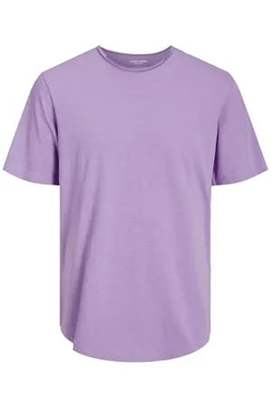 JACK & JONES Herren Rundhals T-Shirt JJEBASHER Regular S M L XL XXL Baumwolle, Größe:S, Farbe: 12182498