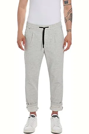 Replay Herren Hose mit Stretch, (Grau), 27W / 30L