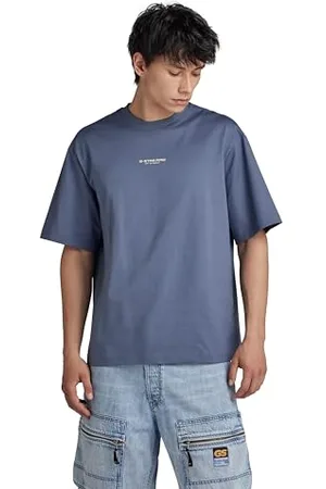 G-Star RAW Herren Center Chest Boxy T-Shirt, , XS