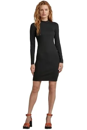 G-Star Venetio Slim Funnel Dress ls