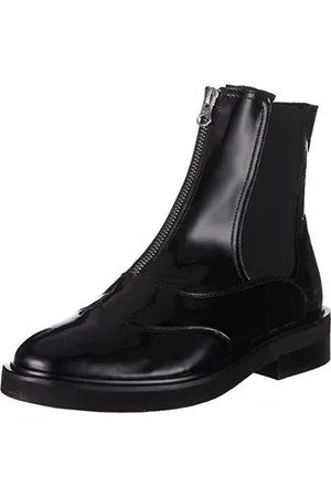 Dreimaster Klassik Damen Lackleder Boots, , 36 EU