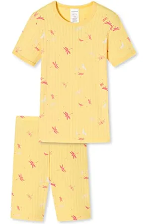Schiesser Mädchen Schlafanzug Set Pyjama Kurz - 100% Organic Bio Baumwolle - Größe 92 Bis 140 Pyjamaset, , 92