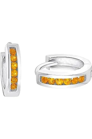 Prinzessin Lillifee Creolen 925 Sterling Silber Mädchen Kinder Ohrschmuck, mit Zirkonia synth., 1,2 cm, Silber, Kommt in Schmuck Geschenk Box, 2036984