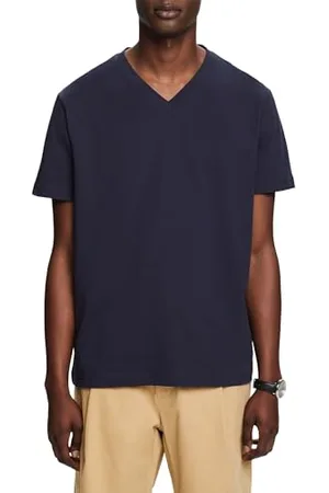 ESPRIT Herren 994ee2k307 T-Shirt, Navy, S EU