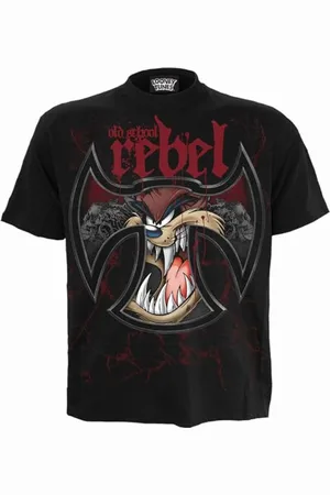 Spiral Looney Tunes Herren M121-T-Shirts T-Shirt, Black, XL