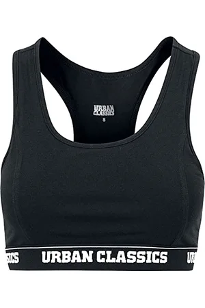 Urban classics Damen TB1490-Ladies Logo Bra Sport Tank Top, , X-Small
