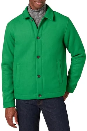 Amazon Herren Bomberjacke Aus Wolle (Erhältlich In Übergrößen), , 6XL Große Größen