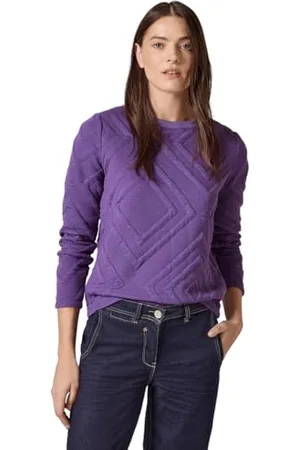 CECIL Damen B322263 Shirt mit 3D Strukturmuster, , XS