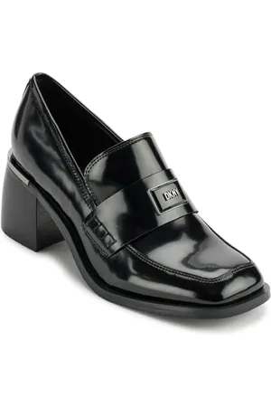 DKNY Damen Gracy Loafer Pump, Black, 39 EU
