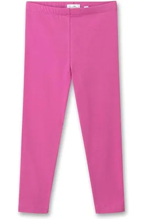 Sanetta Pure Mädchen-Leggings Pink | Hochwertige und elastische Leggings aus Bio-Baumwolle für Mädchen. Baby & Kinder Bekleidung 068