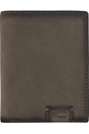 Camel Active Dallas Herren Geldbörse Hochformat RFID Leder Mittelgroß Grau