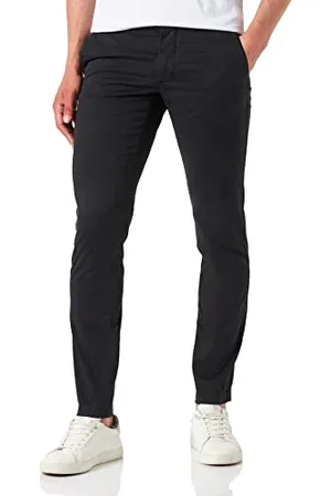 Tommy Hilfiger Herren Hose Bleecker TH Flex Satin Gmd Chino, , 31W / 34L