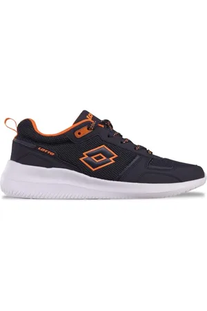 Lotto Unisex Sneaker, Navy/ORANGE, 40 EU
