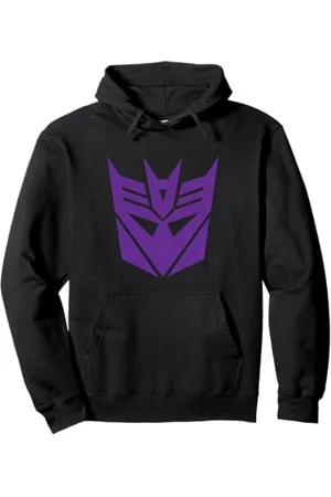 TRANSFORMERS Purple Decepticon Sigil Pullover Hoodie