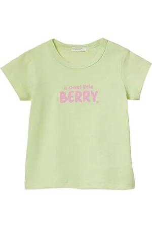 Benetton Baby-Mädchen T 3I1XA102N Kurzarm Shirt, , 62