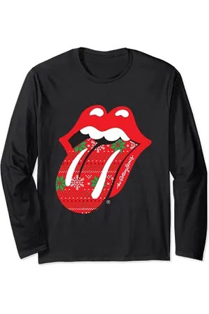 The Rolling Stones Rolling Stones Weihnachtszunge Langarmshirt