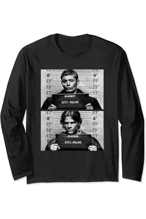 Supernatural Winchester Mugshots Langarmshirt