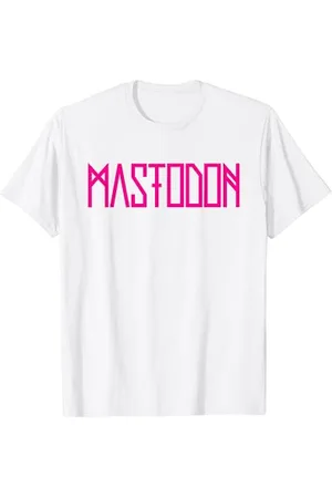 Mastodon – Pink Logo T-Shirt