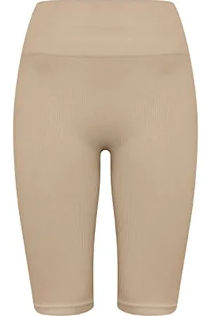 TheJoggConcept . JCSAHANA Biker Shorts Damen Shorts Kurze Hose Radlerhose mit Stretch-Anteil Tight-Fit, Größe:L/XL, Farbe: