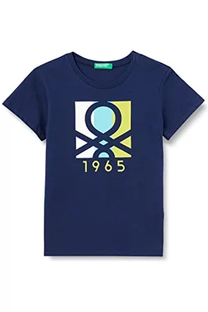 Benetton Jungen T-shirt 3i1xg102n Kurzarm Shirt, , 9 Monate EU