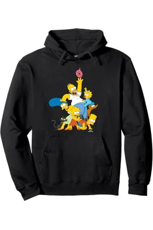 The Simpsons Family Donut Reach Pullover Hoodie